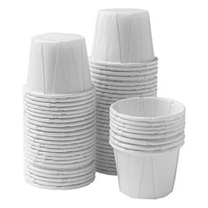 MedPride Disposable Paper Souffle Medicine Cups 1 Oz. (CASE OF 5000)