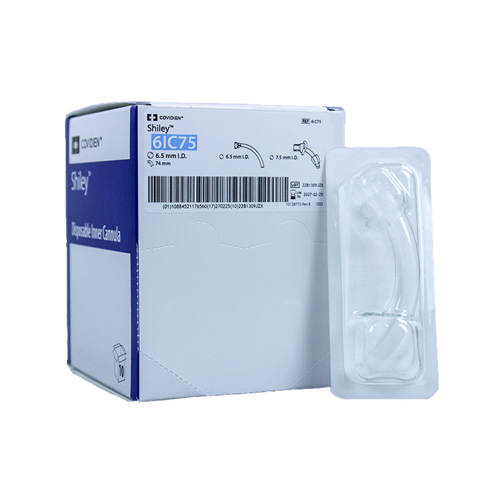 Shiley DIC Disposable 7.5mm ID 10.8 OD 6.5mm Inner Cannula ID (BOX OF 10)